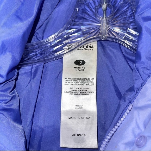 Columbia Baby Down Suit Size 12 Months - Picture 4 of 5